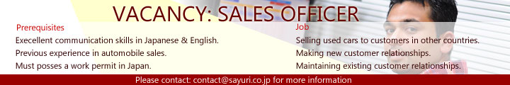sales officer vacancy